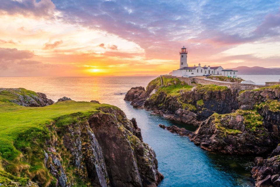 península de Fanad Head na Irlanda