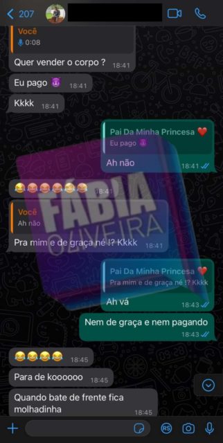 conversa do atual de jojo todynho com kaila oliveira