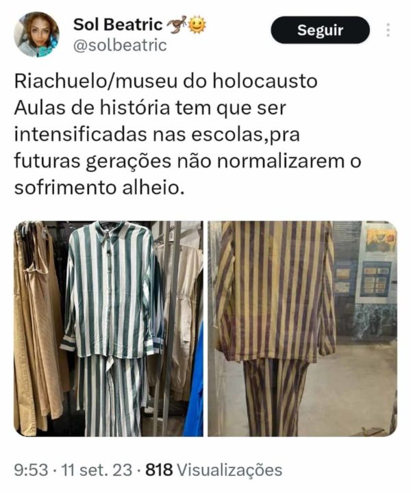 Na imagem com cor, print de um tweet - Metrópoles