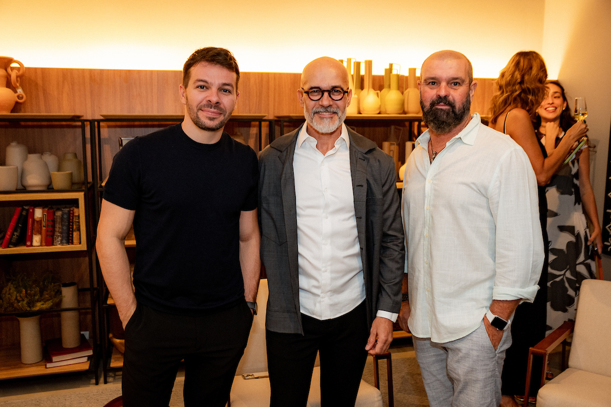 Eri Macedo, Ney Lima e Geraldo Araújo