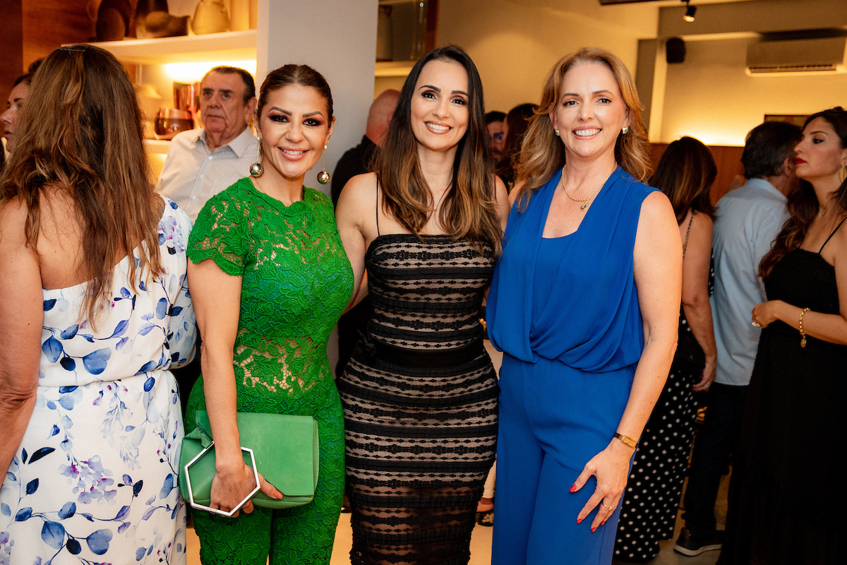 Eliene Lucindo, Ana Helena Florêncio Leonardo e Lívia Soledade