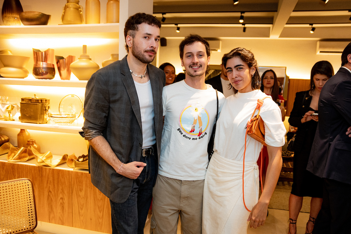 Murilo Santos, Bernardo Rostand e Júlia Coutinho