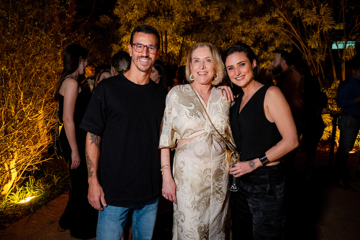 Rafael Costa, Cecília Abrahão e Camila Abrahão