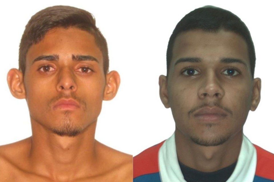 Fotos 3 x 4 de homens em fundo branco