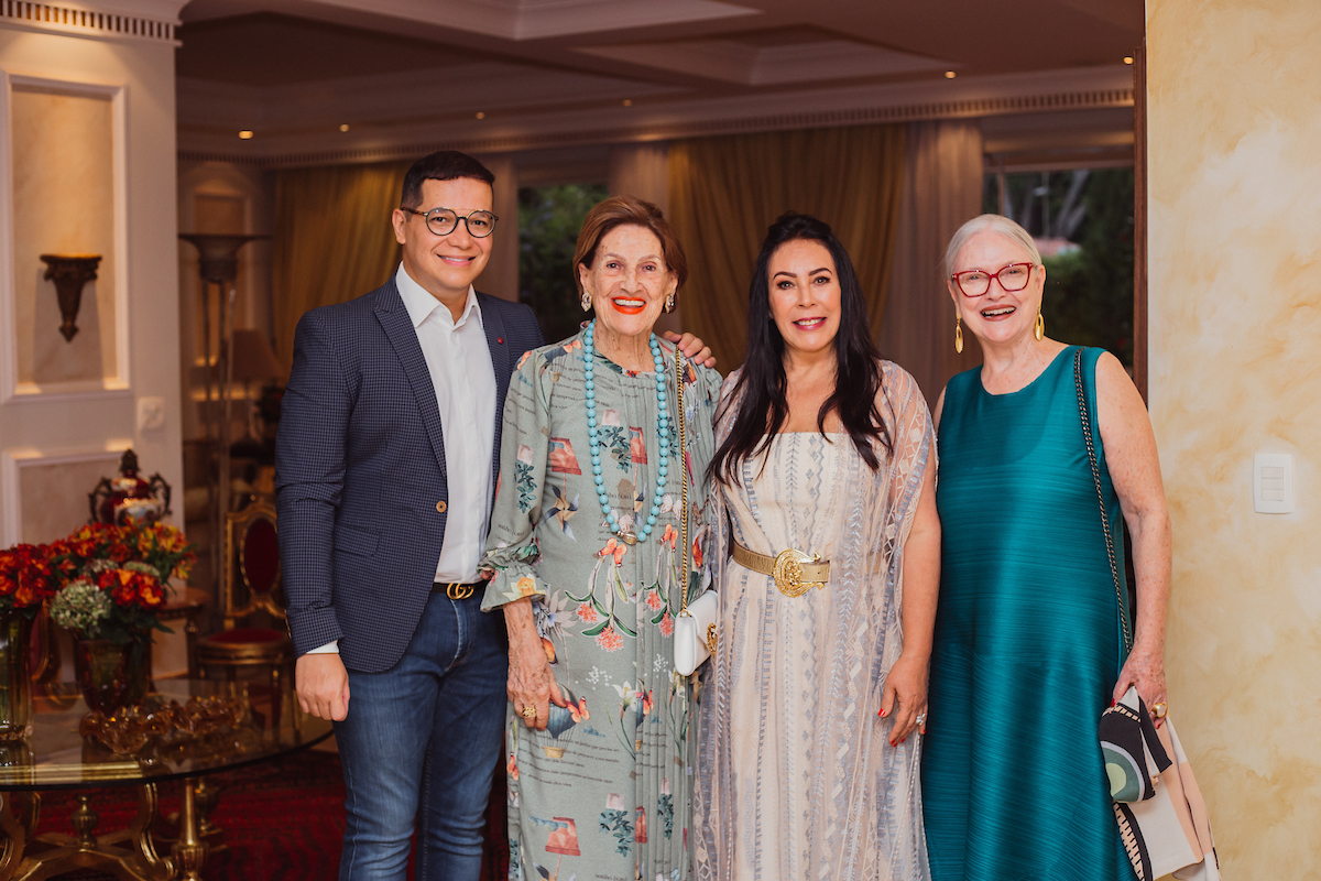 Marcelo Chaves, Wilma Pereira, Gislene Borges e Claudia Pereira