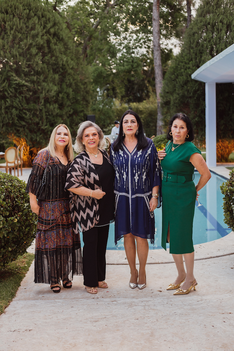 Gracia Cantanhede, Isa Mozzato, Adriana Colela e Elisbeth França