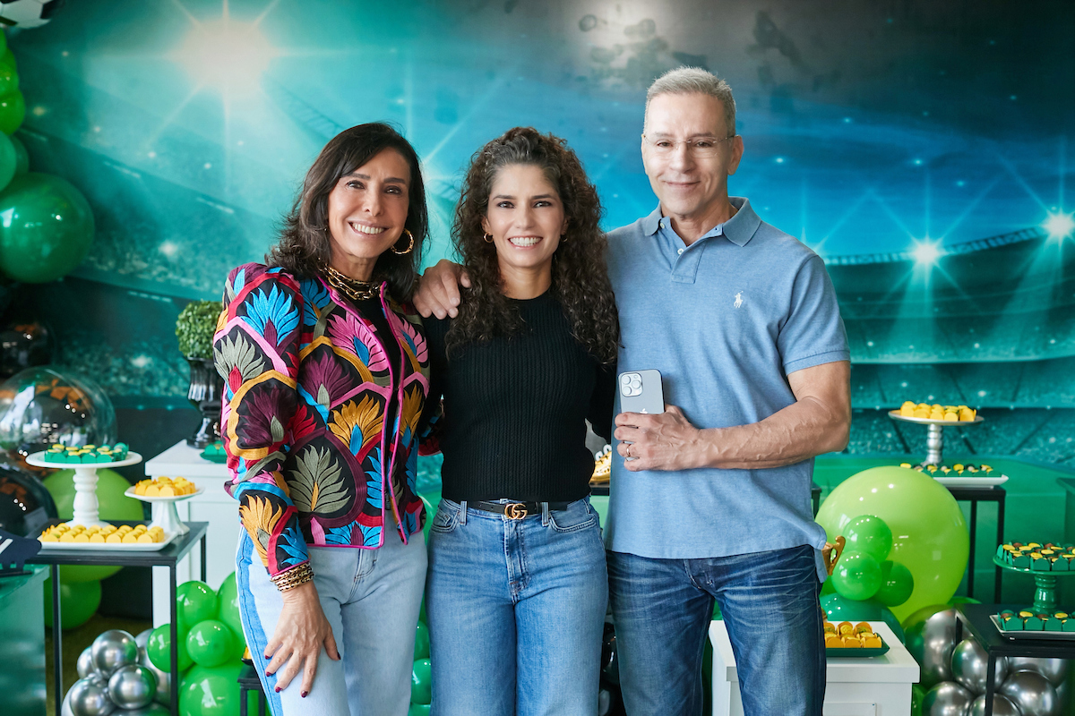 Cleucy, Fernanda e Luiz Estevão