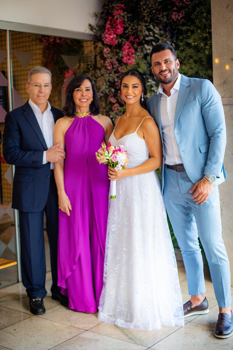 Cleucy e Luiz Estevão, Viviane e Maikow Carvalho de Araújo