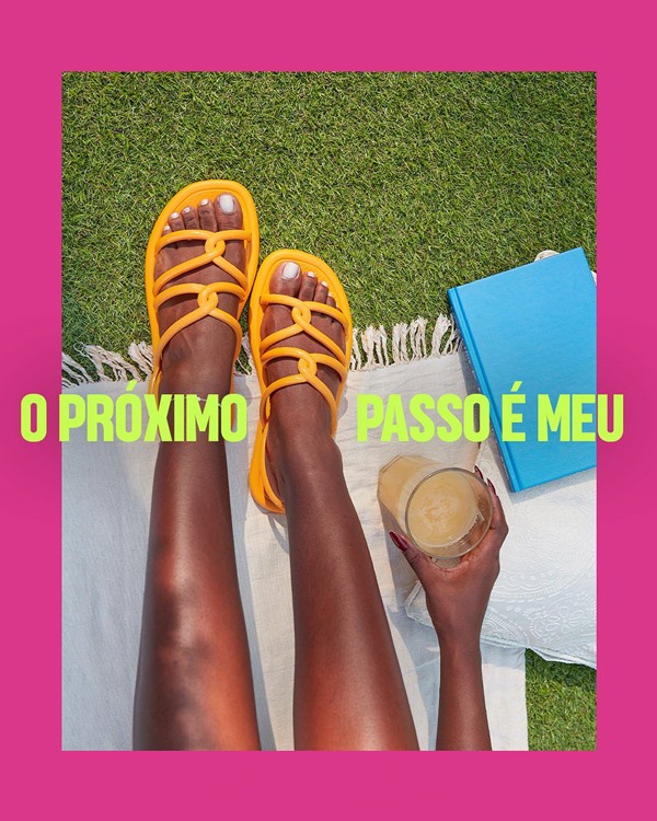 Campanha de sandálias da Ipanema - Metrópoles