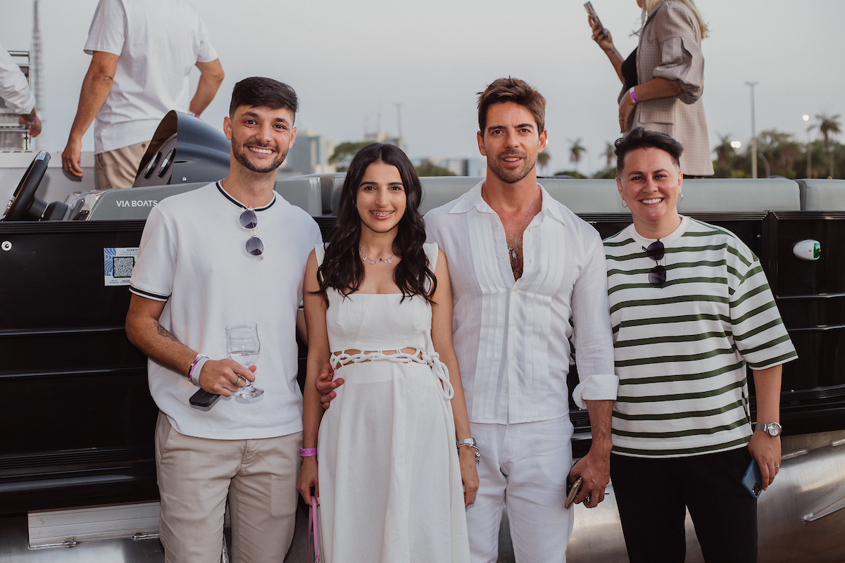 Lucas Fernandez, Jakelyne Lopes, Eduardo Brito e Andreia Irineu