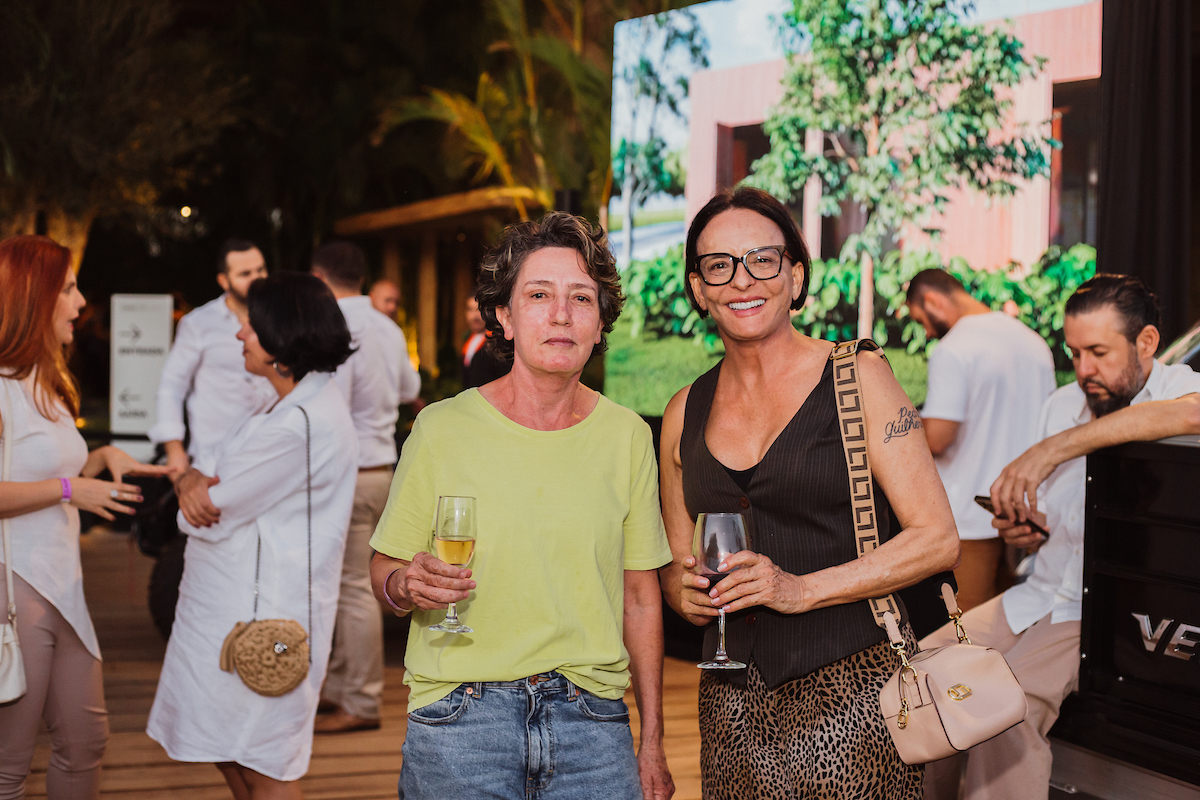 Marcia Queiroz e Marisa Luiza Pereira