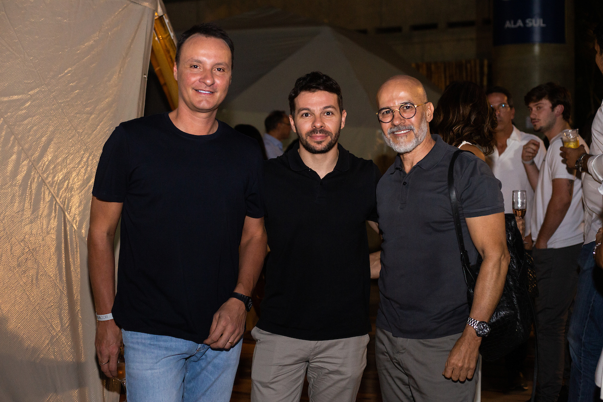 Marcelo Trento, Eri Macedo e Ney Lima