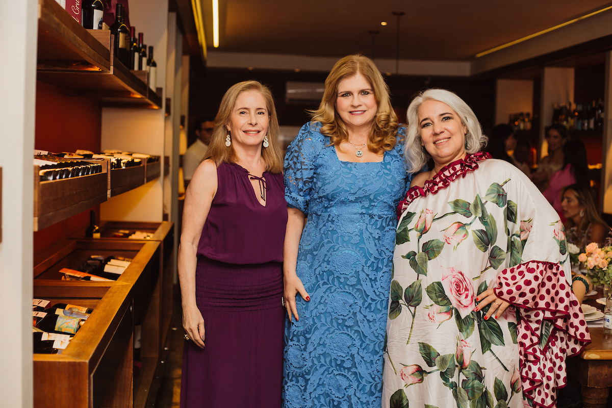 Margarida Kalil, Glaucia Benevides e Mariana Monteiro