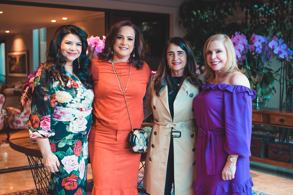 Nevinha Costa, Silvana Roriz, Claudia Tolentino e Tânia Mara