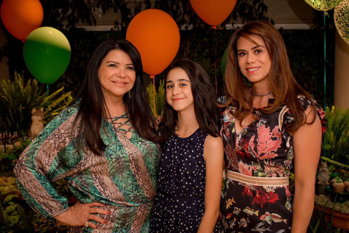 Nevinha Costa, Helena Piquet e Barbara Piquet