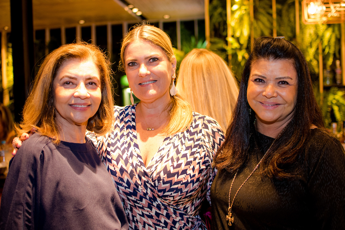 Carmelita Holanda, Ana Rezende e Nevinha Costa