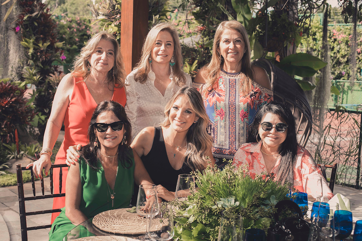 Lúcia Bittar, Margarida Kalil, Soraya Debs, Magnólia Mendes, Ticiana Pinheiro e Nevinha Costa