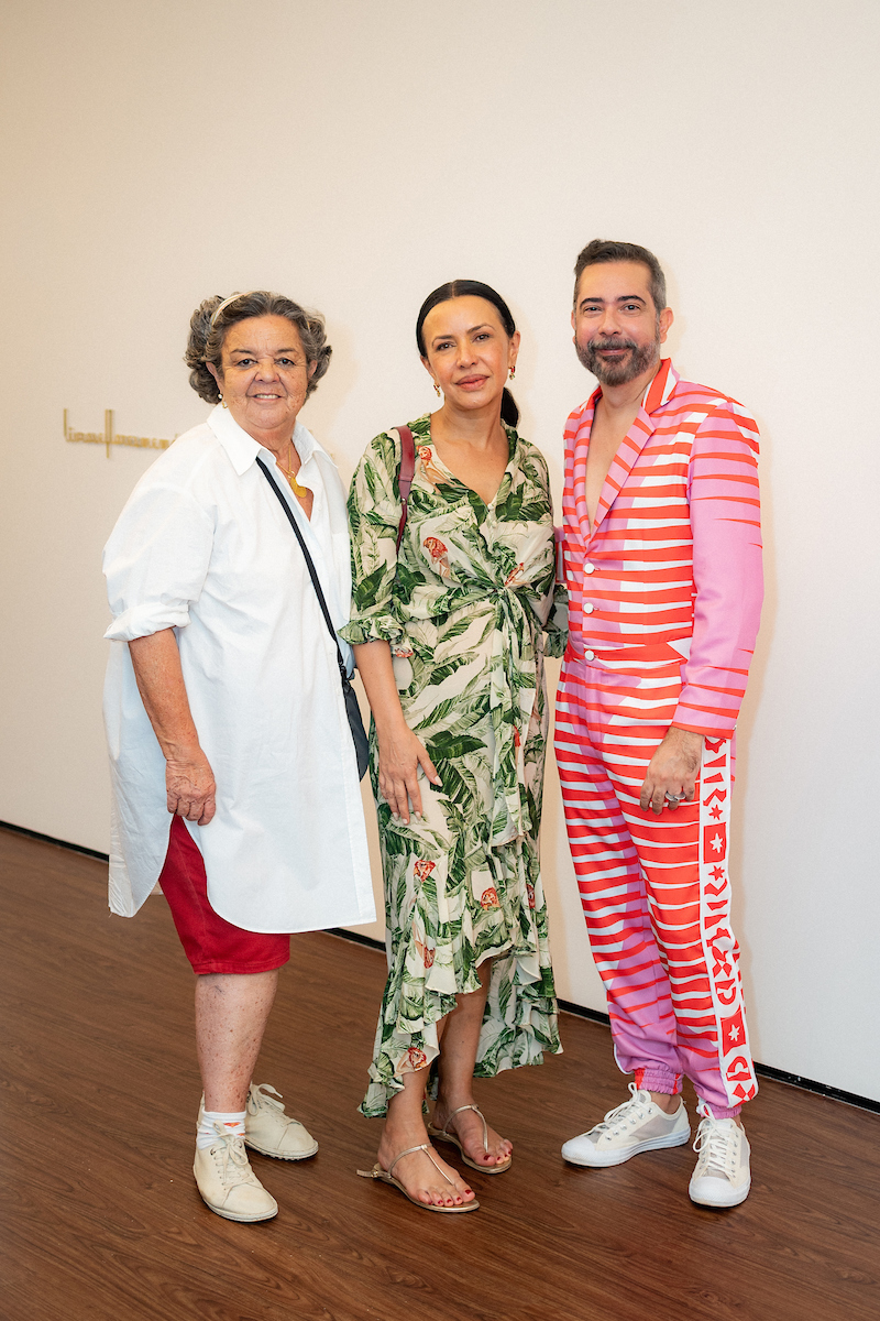 Valéria Cabral, Claudia Meireles e Christus Nóbrega