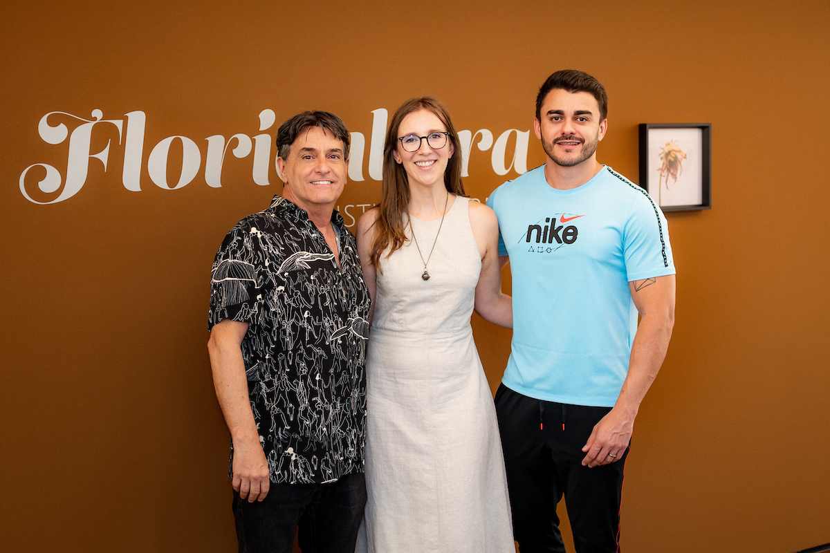 Fernando Bueno, Laura Pereira e Paulo Delfino