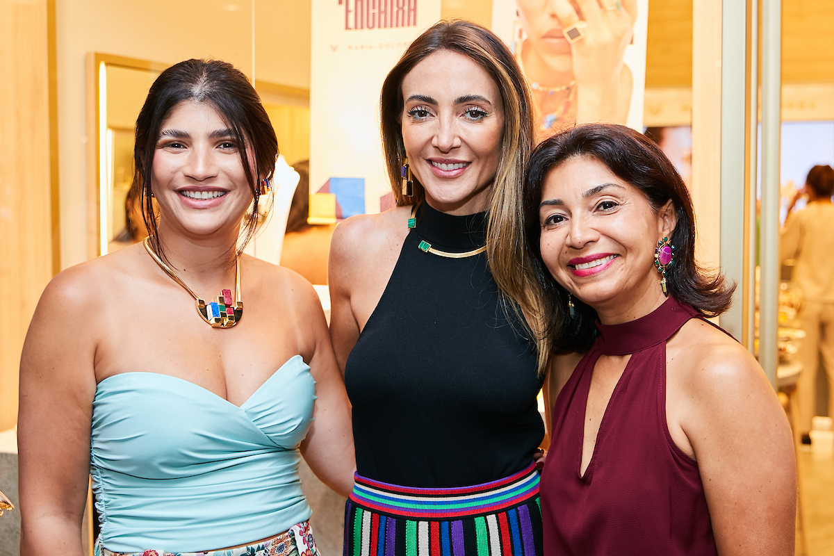 Juliana Beltrano, Maria Dolores e Sandra Souza