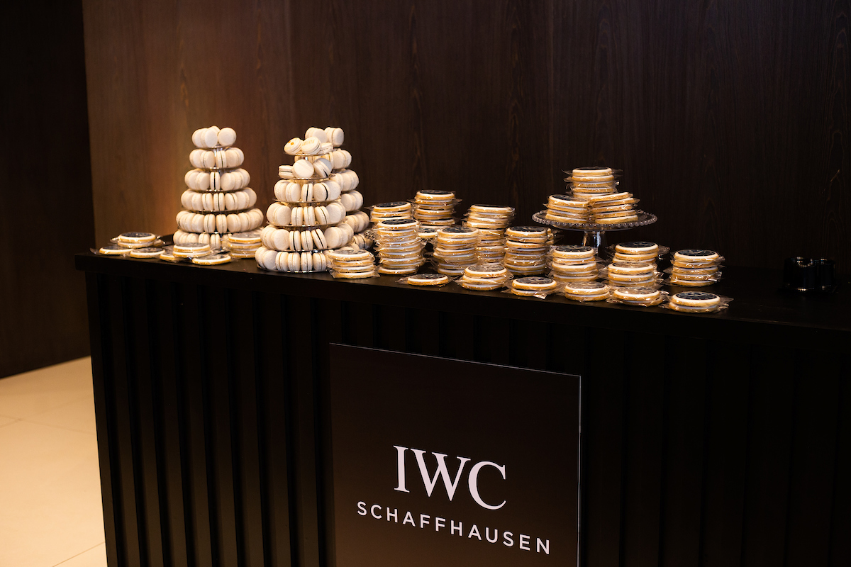 Evento de pulseiras da Grifith e IWC Schaffhausen