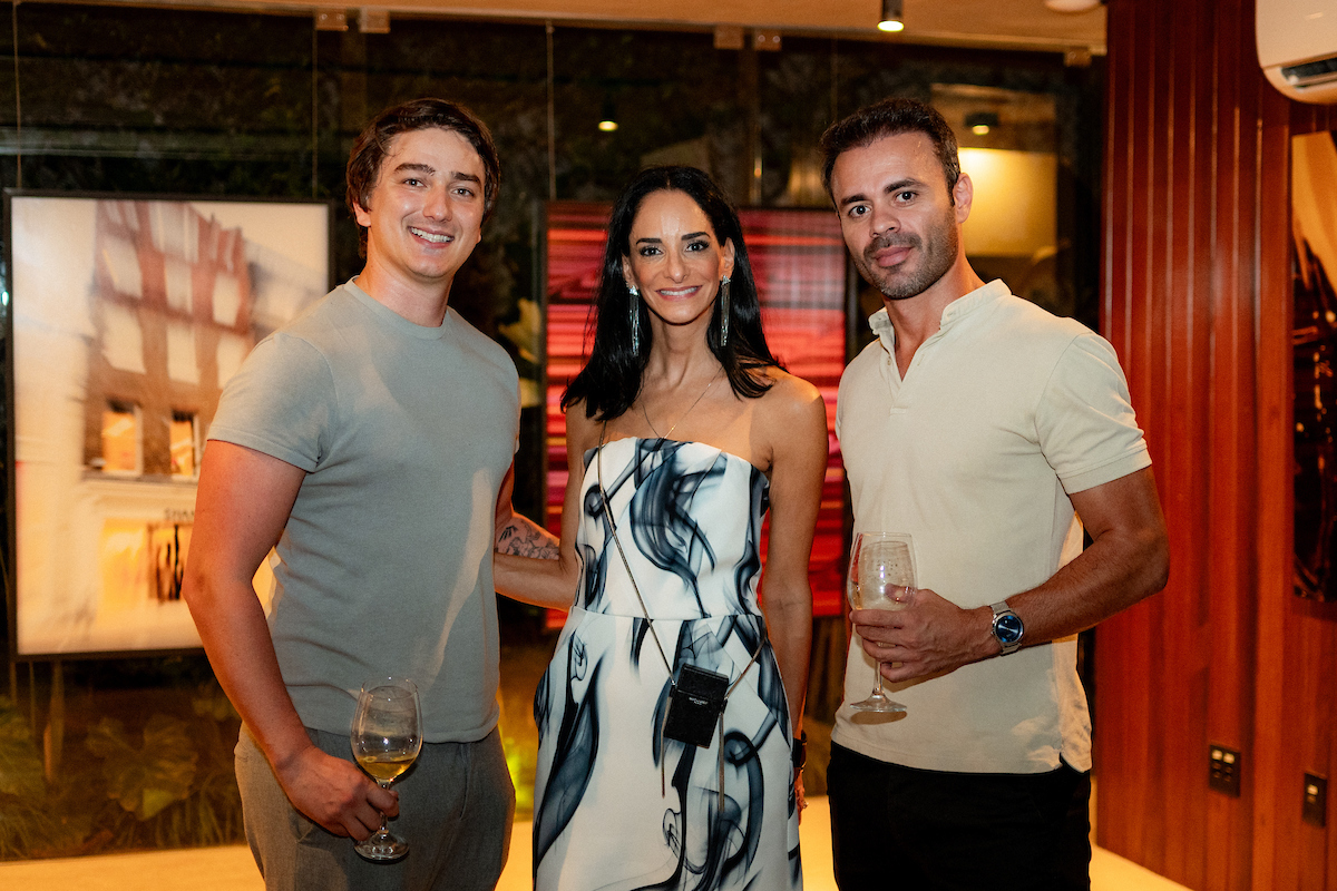 Gustavo Oliveira, Fernanda Naman e Rafael Nogueira