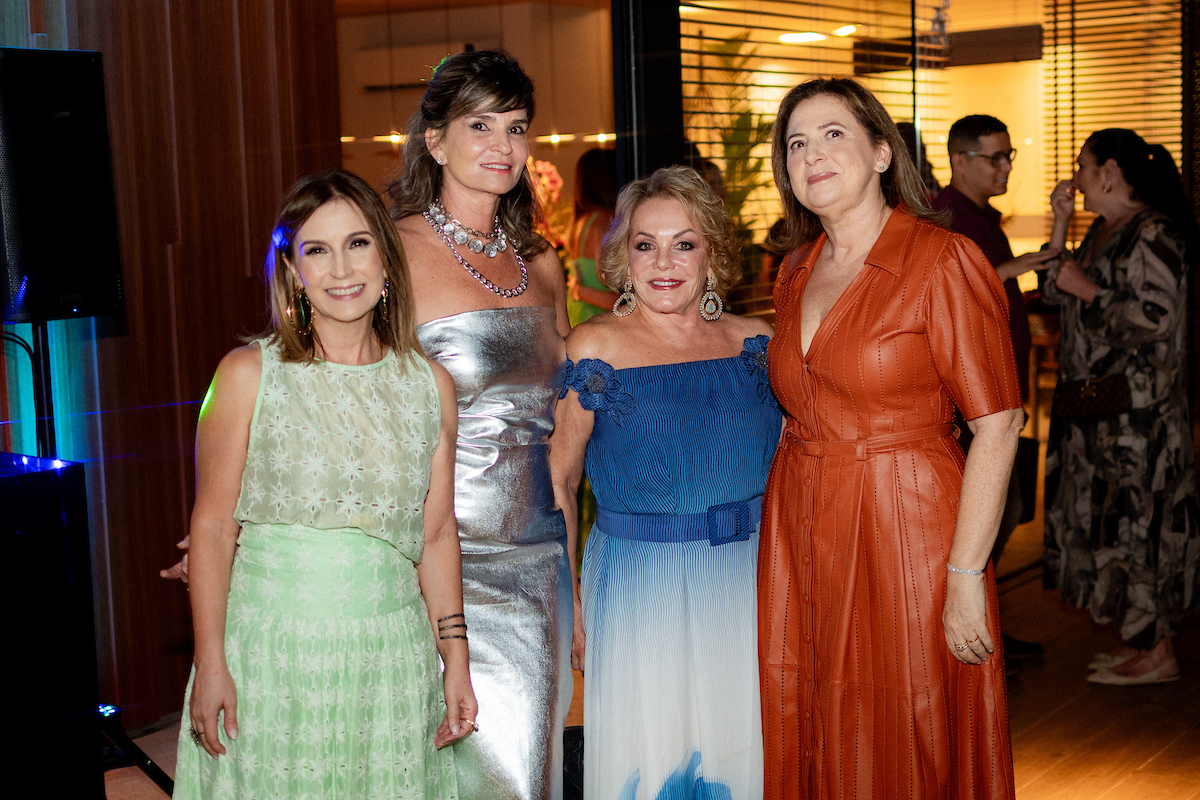 Dadinha Baracat, Priscila Diniz, Mércia Crema e Viviane Farah