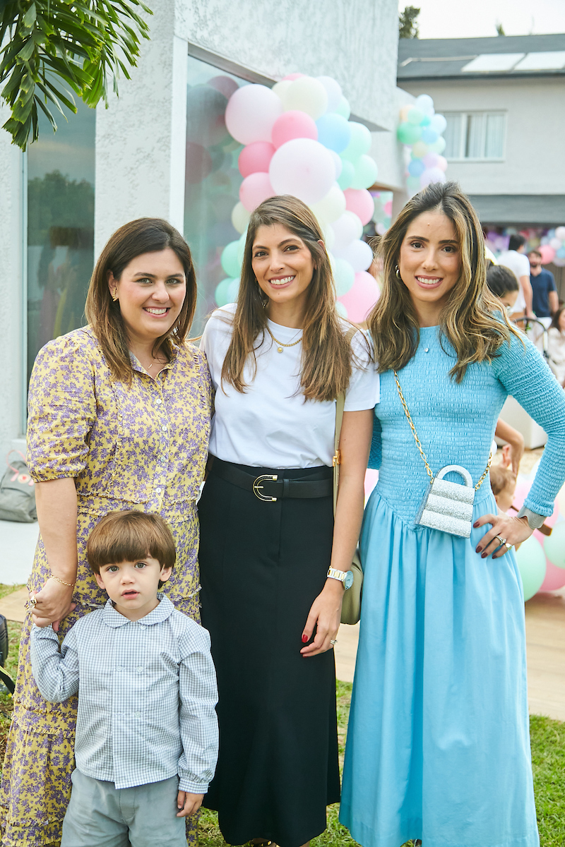 Bruna Lóssio, Luiz Eduardo, Maria Carolina Avelino e Maria Camila Coelho