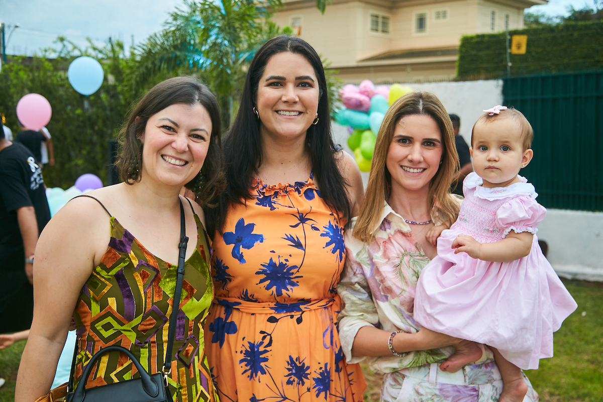 Gabriela Jardim, Jaqueline Canhedo, Tatiana Canhedo e Isabelle Canhedo