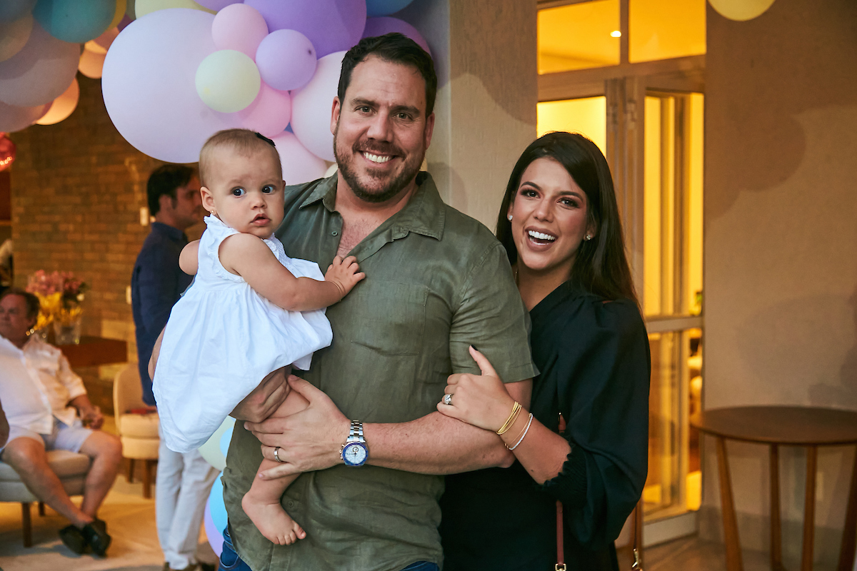 Laura, Marcela e Rafael Vaz