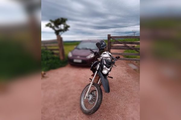 Modelo da moto de homem desaparecido em Trajanópolis