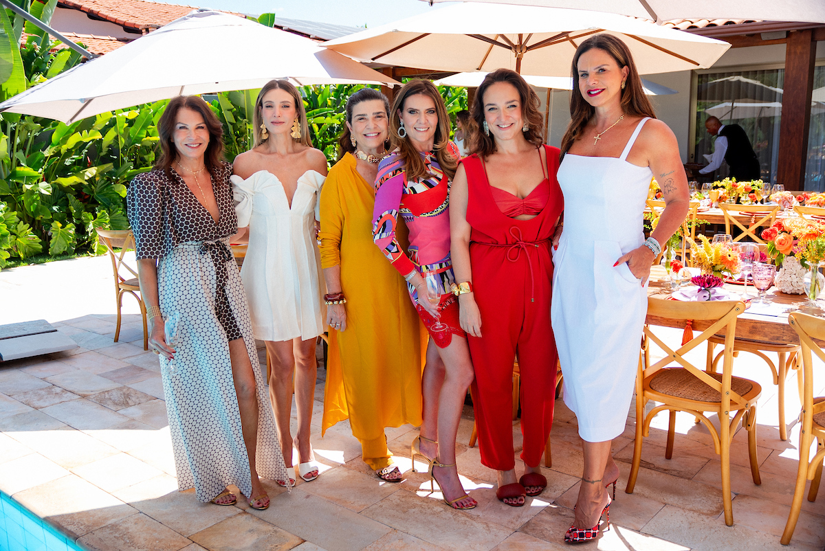 Mônica Moura, Mayra Perin, Valeria Leão, Patrícia Davidson, Ananda Barretto e Claudia Salomão