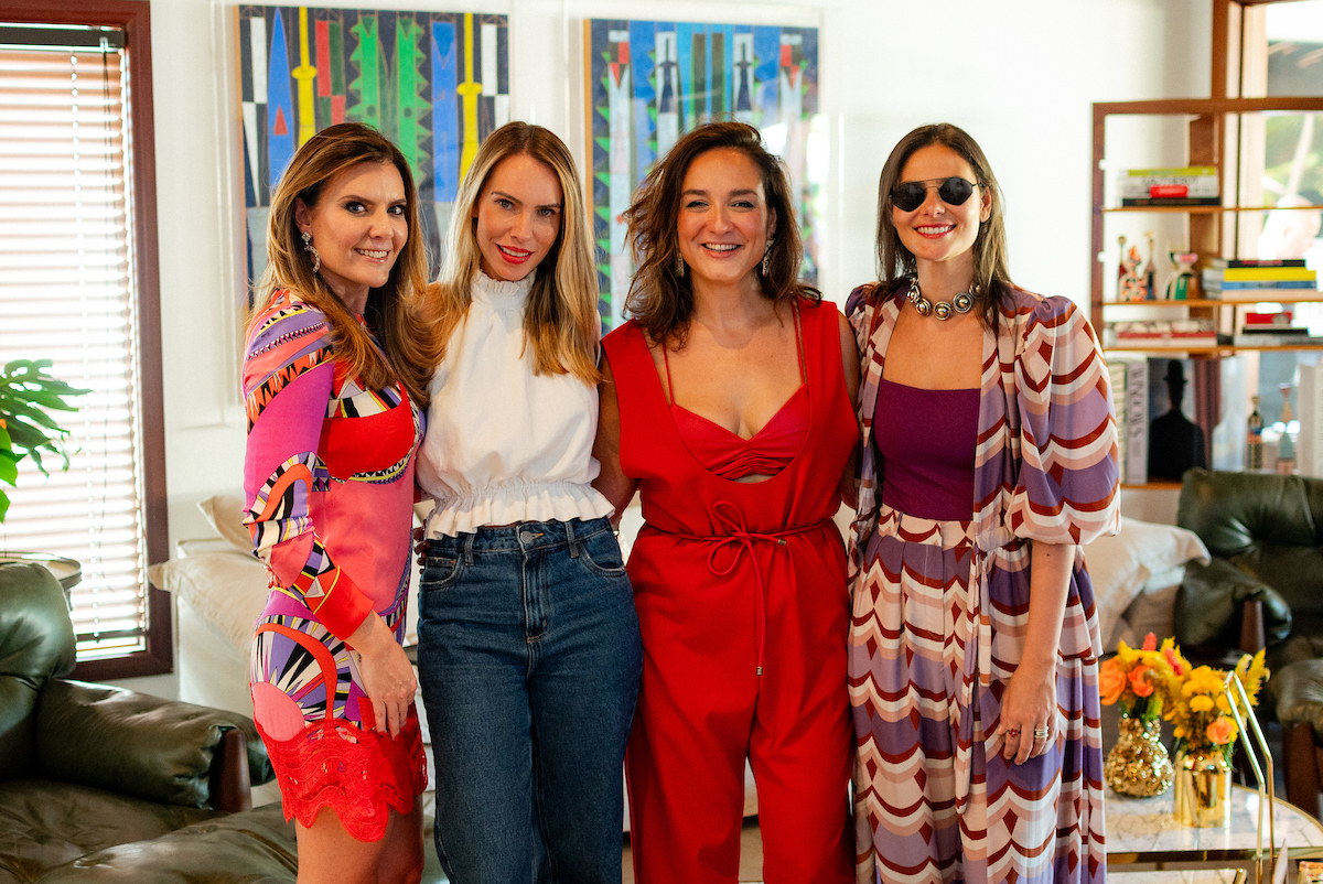 Patricia Davidson, Fernanda Leão, Ananda Barretto e Raquel Jones