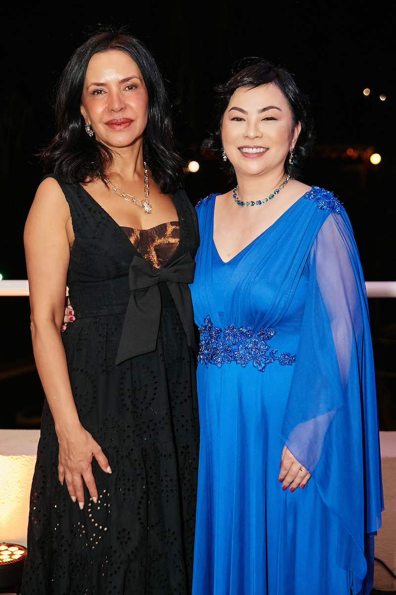 Claudia Meireles e Regina Hirose