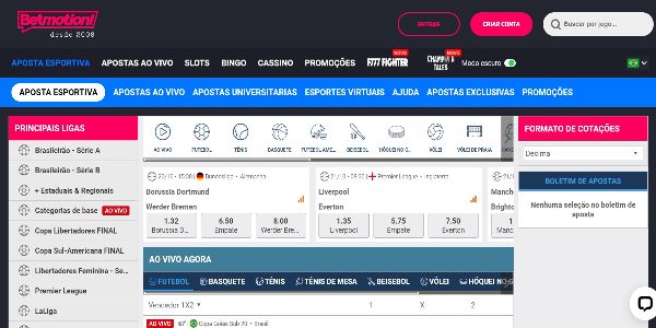 Site da Betmotion é bom no computador ou pelo celular