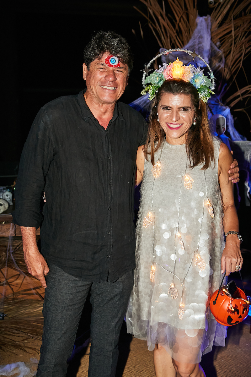 Flávio Alencastro e Karina Lima