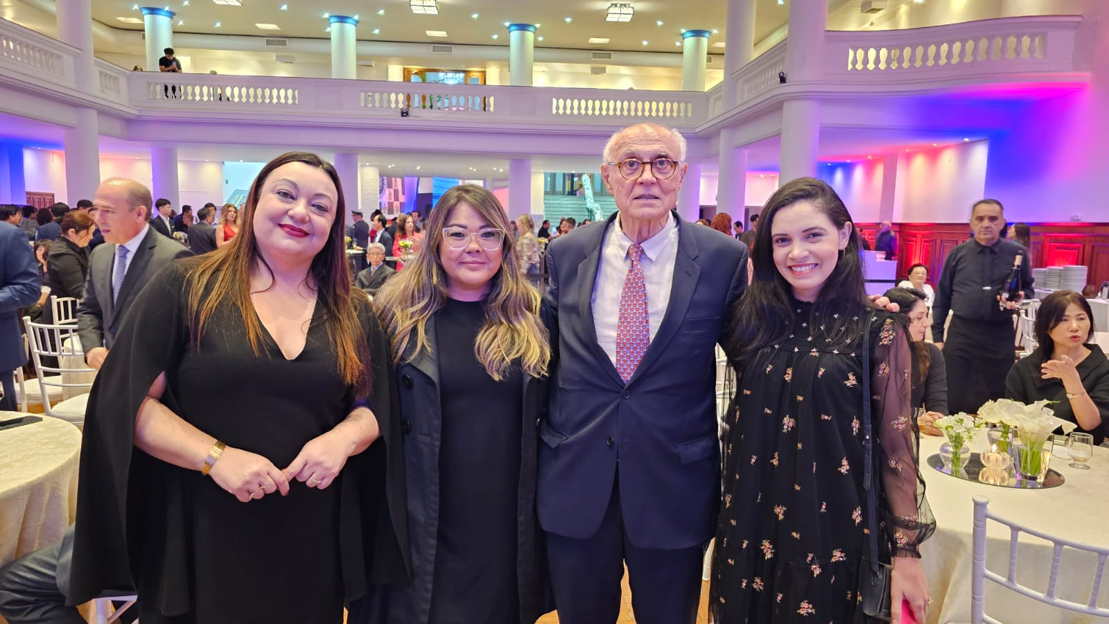 Fabiana Ceyhan, Sabrina Stemler, Eduardo Suplicy e Tainá Ferreira