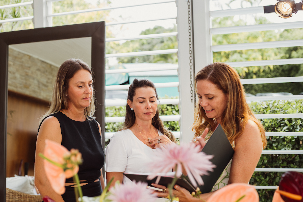 Fernanda Holzbach, Janine Feu e Renata Wegmann