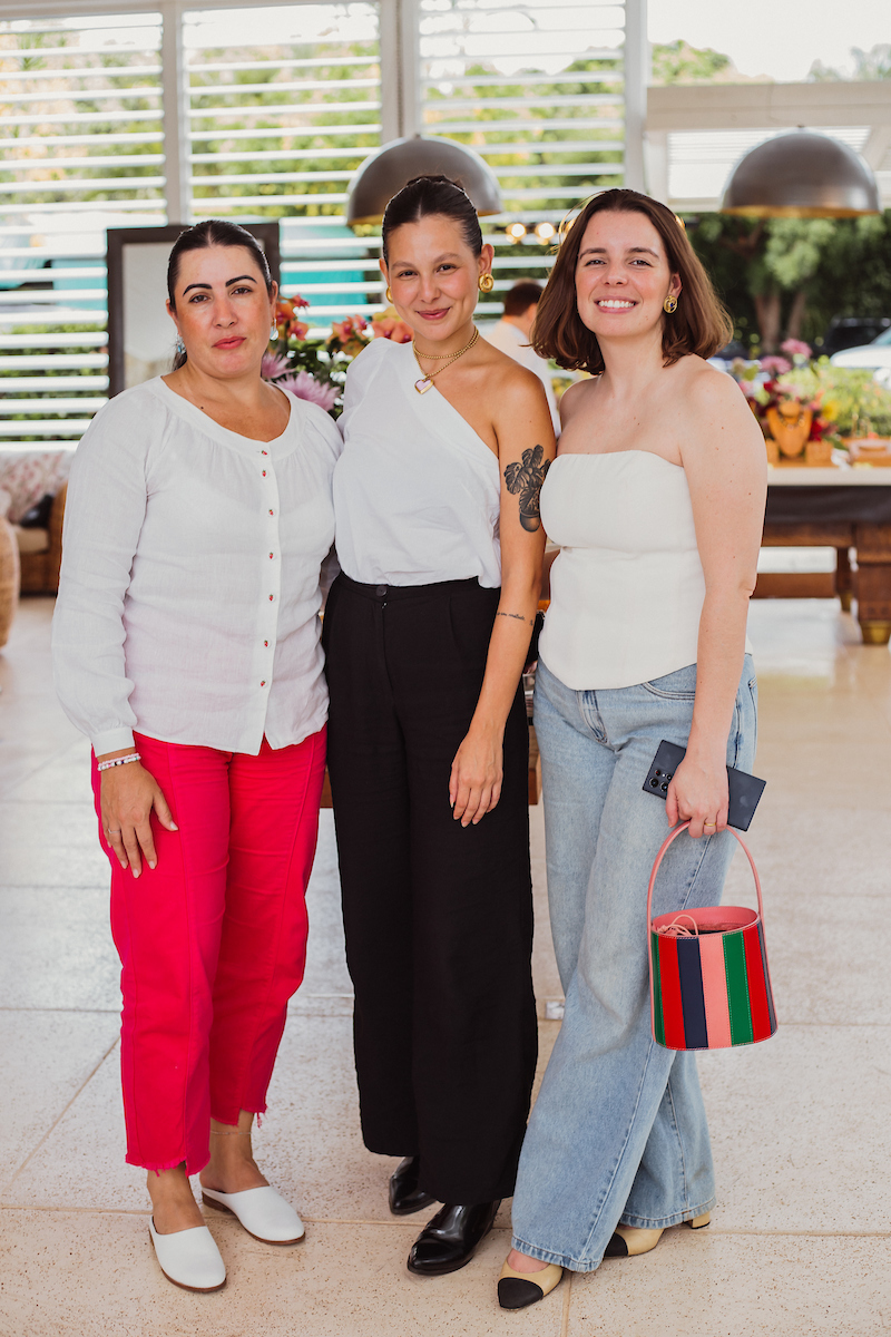 Sandra Reis, Suelen Alves e Jaqueline Cintra