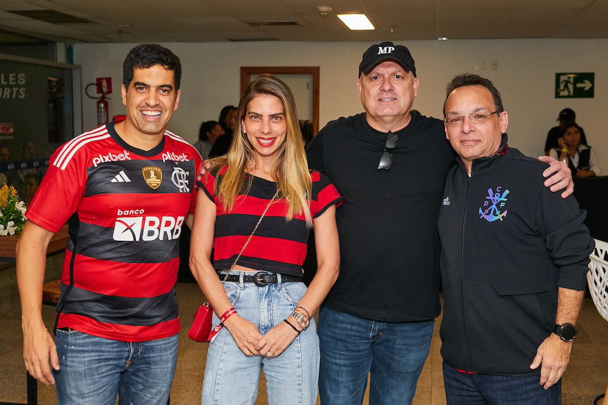 Gustavo Henrique, Juliana Albuquerque, Marcelo Piauí e Aleksander
