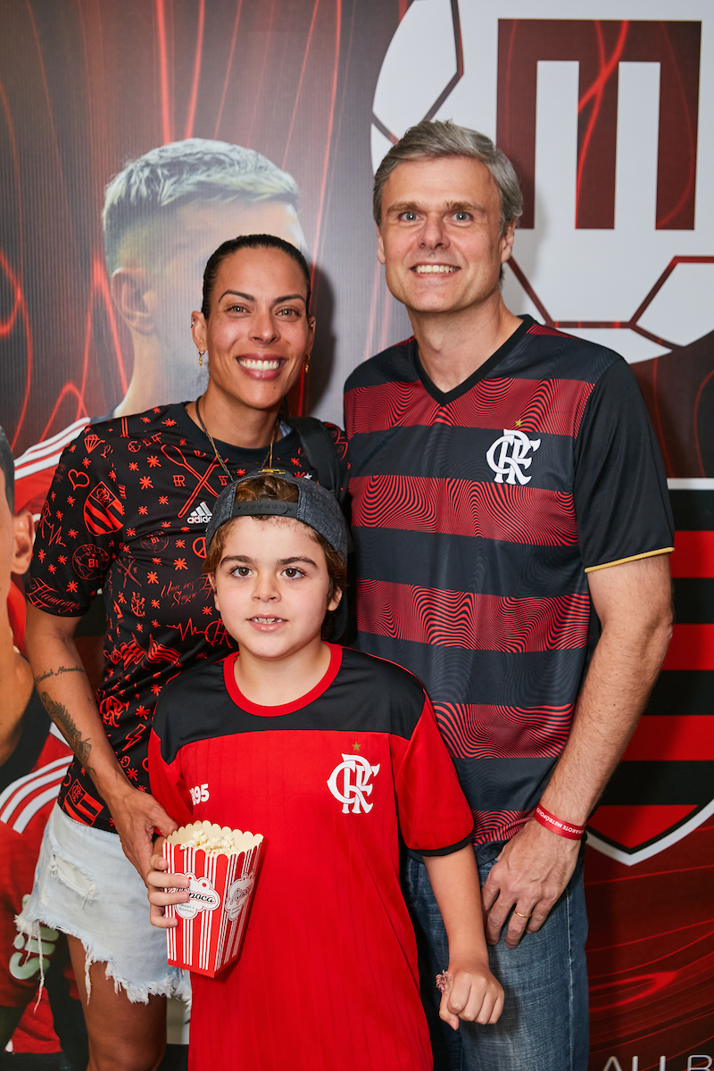 Rebeca Gusmão, André Siqueira e Zeus Siqueira