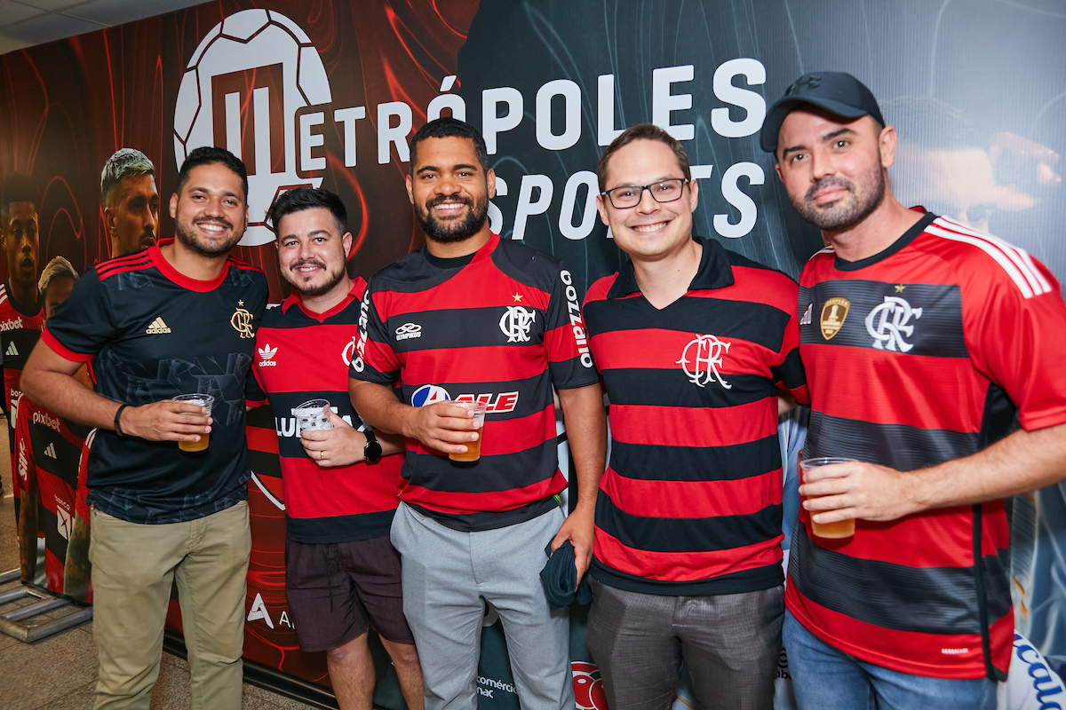 Matheus Moura, Gabriel Moura, Saulo Marques, Capelli e Renato Orphon