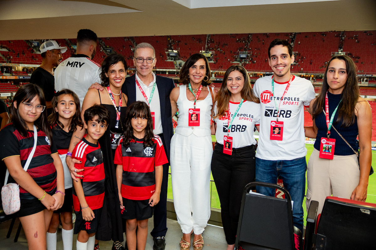 Ilca Maria Estevão, Cleucy e Luiz Estevão, Amanda Faviero, Luiz Eduardo, Luiza, Maria Luísa e o João Estevão 