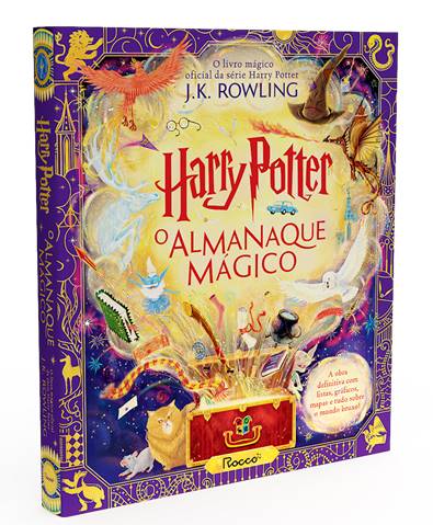 Capa Almanaque Mágico de Harry Potter - Metrópoles
