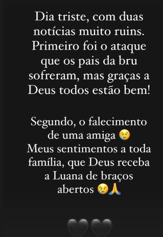 Neymar fala sobre assalto na casa dos pais de Bruna Biancardi - Metrópoles