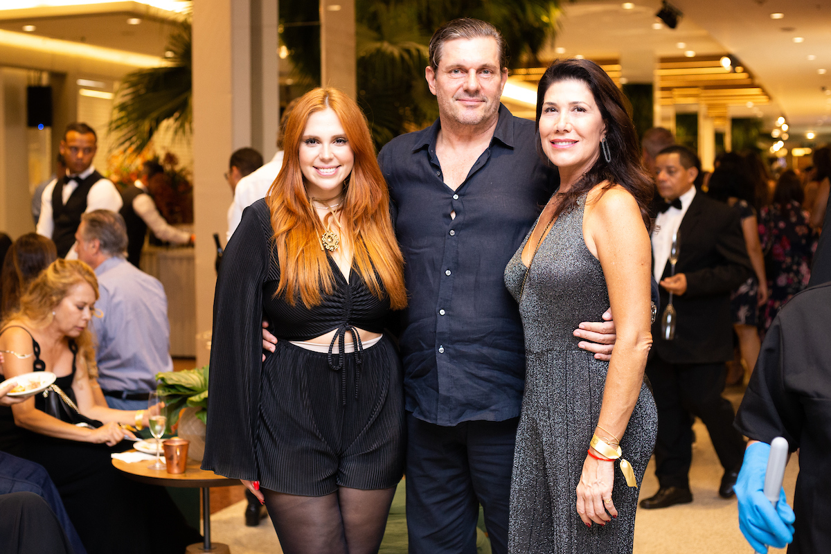 Valéria Rosso, André Rosso e Elma Cascão