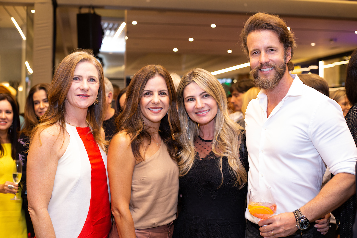 Mariana Altoé, Cristina Campos, Mariana Lombardi e Bruno Berg