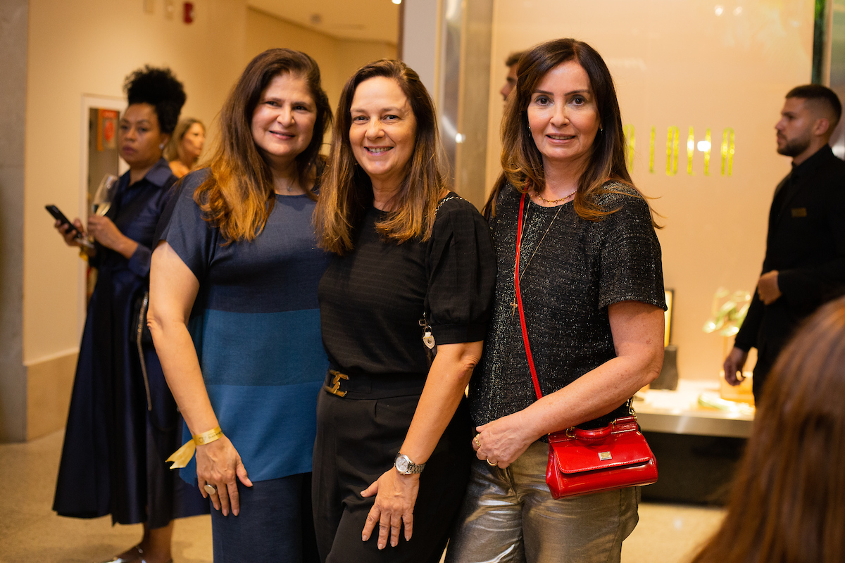 Diana Morais, Thereza Mury e Claudia Pohl