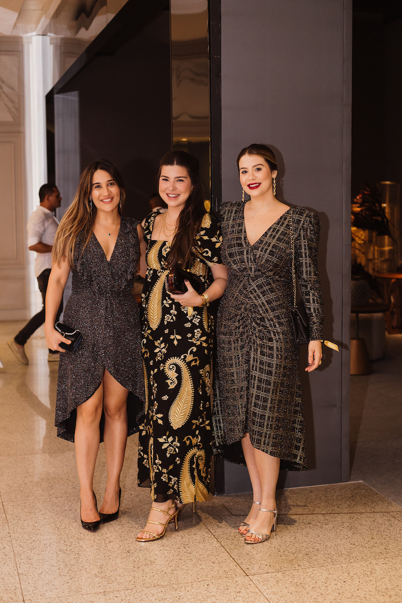 Simone Lobão, Isabella Bittar e Amanda Figueiredo