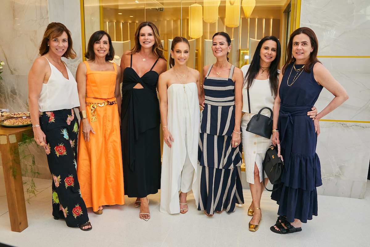 Cris Constantino, Cleucy Estevão, Claudia Salomão, Cris Lemos, Luciana Castro, Virna Smith e Tete Araújo